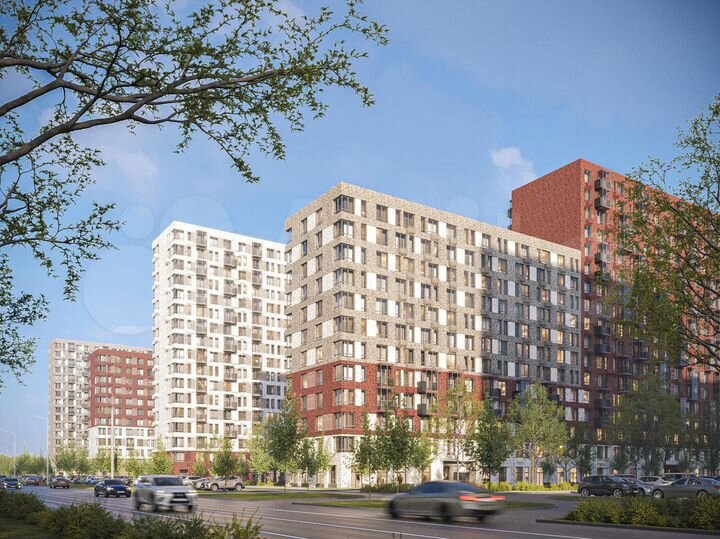 2-к. квартира, 40,9 м², 12/13 эт.