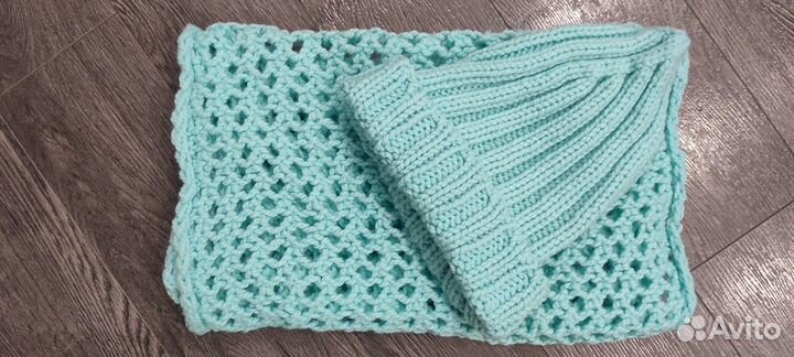 Шапка и снуд (осень/весна) - новый