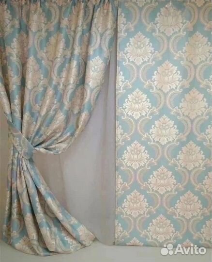 Шторы новые лен рогожка
