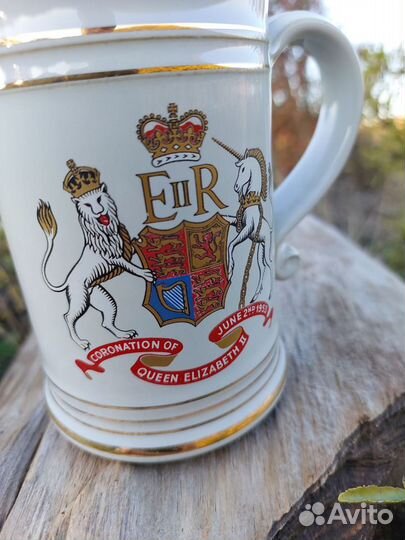 Английская пивная кружка 1953 года