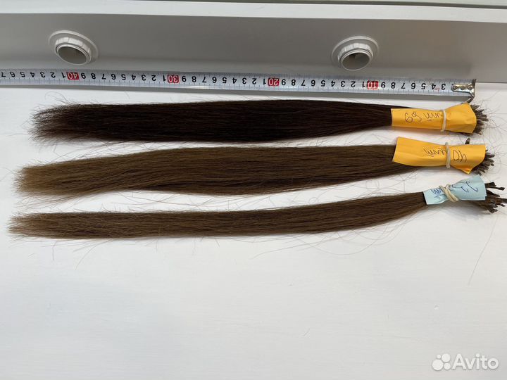 Волосы для наращивания бу