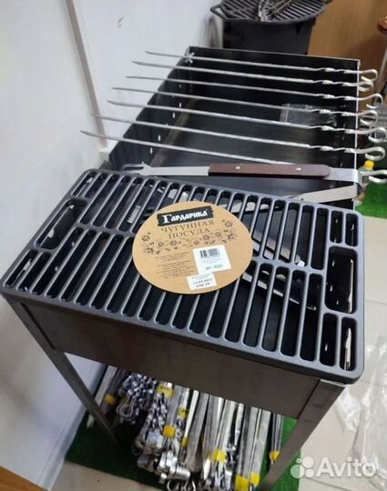 Чугунная решетка гриль