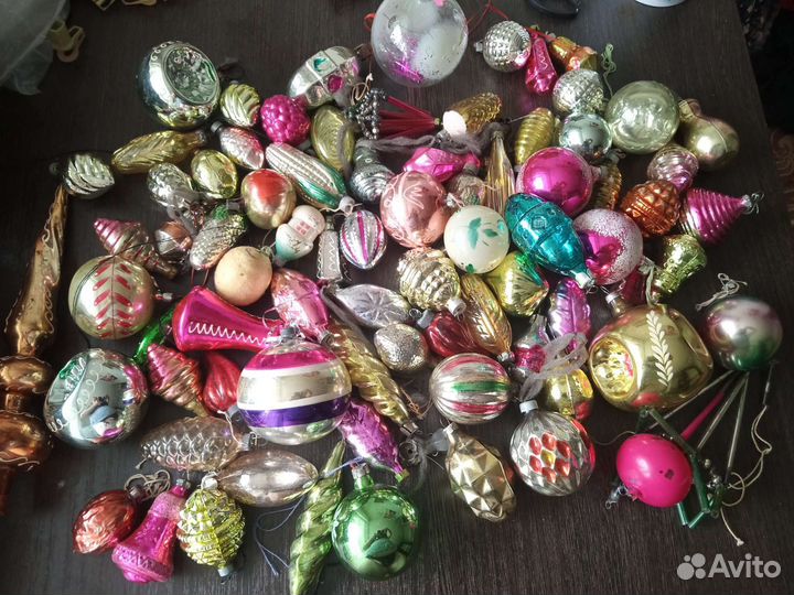 Елочные игрушки СССР
