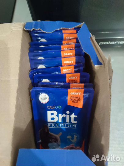 Корм для кошек brit