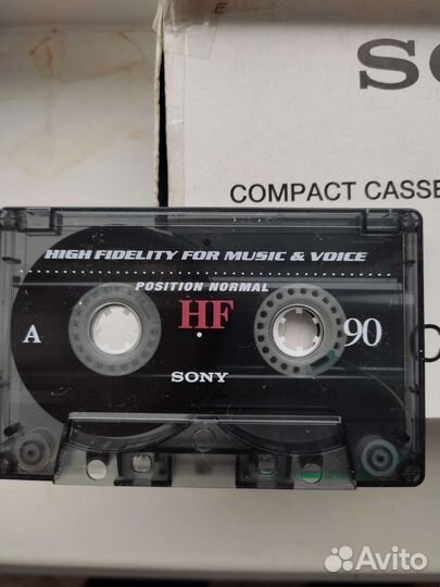 Аудиокассета sony hf 90