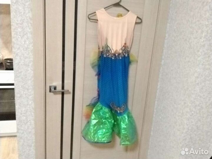 Костюм карнавальный русалка русалочка Ариэль
