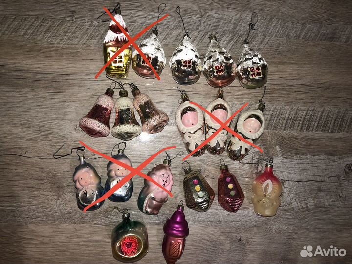 Елочные игрушки СССР