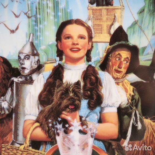 Тарелка Волшебник страны оз Где-то за Радугой 1989