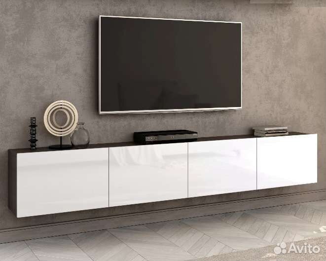 Гостиная тумба под телевизор навесная подвесная