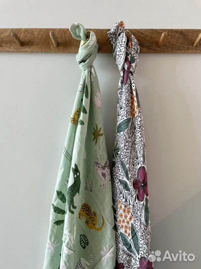 Муслиновые пеленки набор