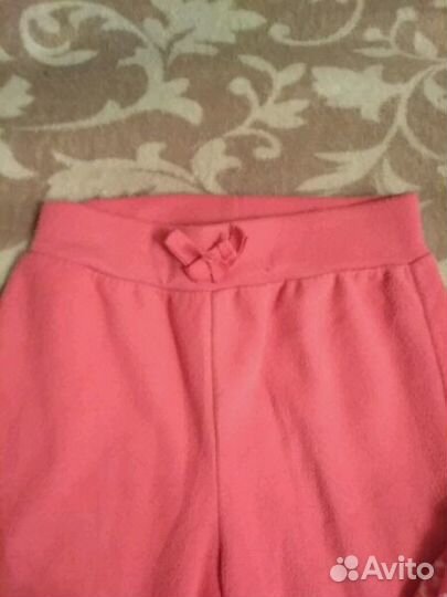 Костюм флис для девочки 4-5 лет