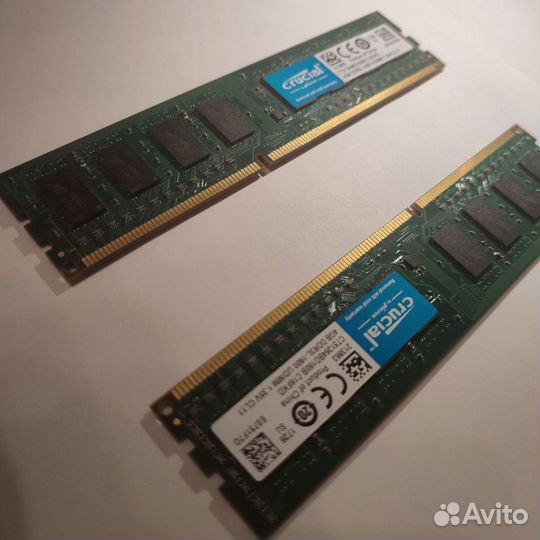 Оперативная память ddr3 от Crucial 42