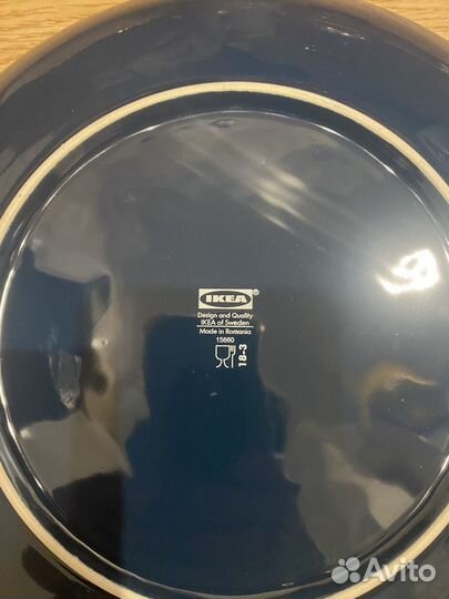 Икеа тарелка