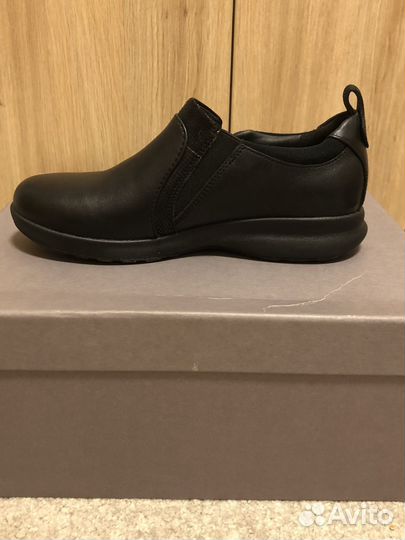 Туфли женские Clarks р 37(23,5) кожа