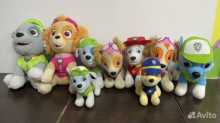 Игрушки щенячий патруль