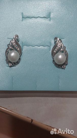 Серебряные серьги