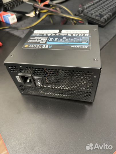 Блок питания chieftec 750 полумодульный