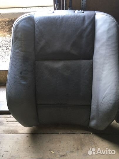Спинки передних сидений серые BMW E53