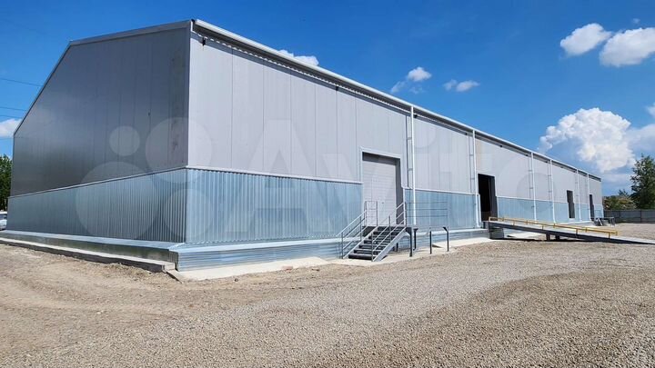 Склад В+ Теплые Склады на пандусе, 590 м² и 740м2