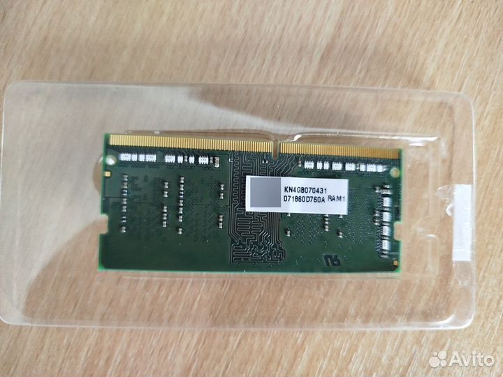 Модуль оперативной памяти для ноутбука ddr4 4gb