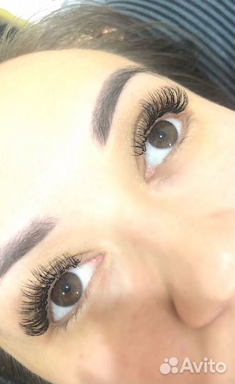 Наращивание ресниц, стрейчинг ресниц
