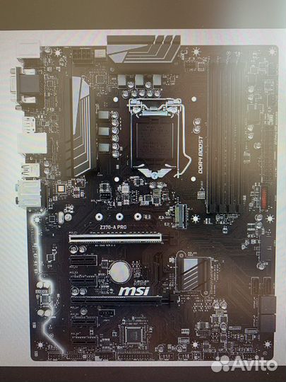 Материнская плата msi с процессором intel core i7