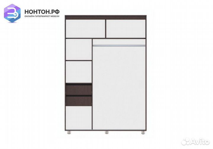 Шкаф-купе Комфорт-12 Прайм венге