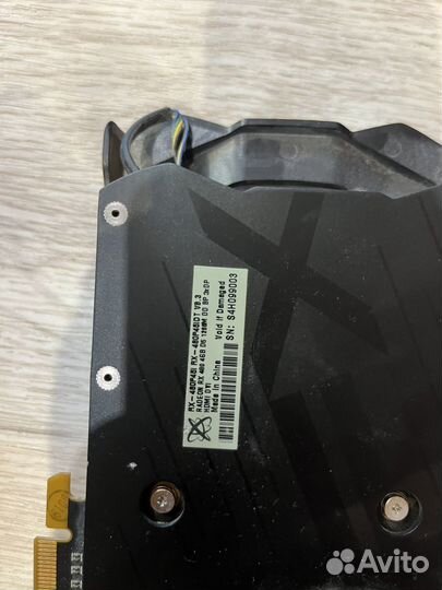 Видеокарта radeon rx 480 4gb