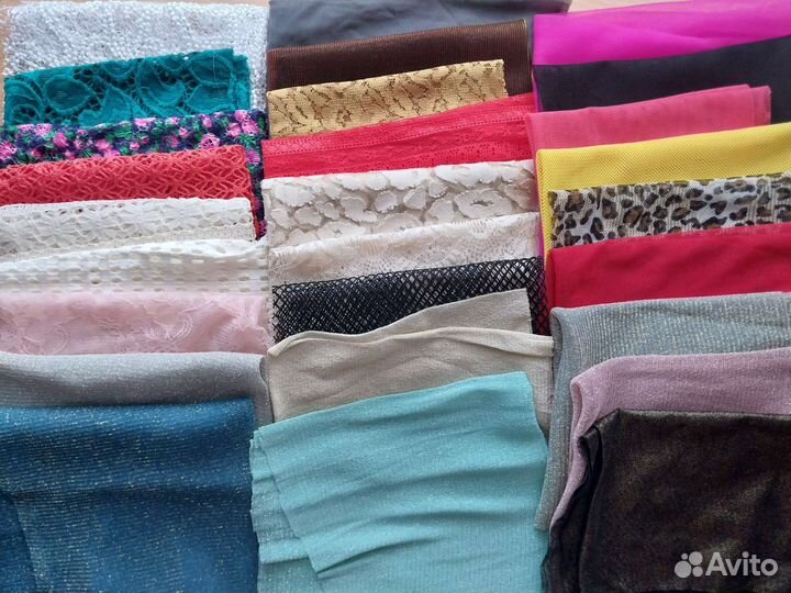 Отрезы ткани для кукол
