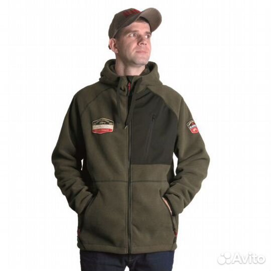 Кофта флис alaskan Black Water X с капюшоном