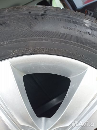 R17 Hankook Optimo K415 225/60, PCD 5x114.3 DIA 67.1