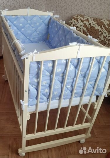 Бортики в кроватку