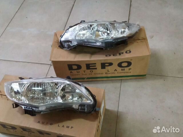 Фара новая ксенон toyota Corolla E 150