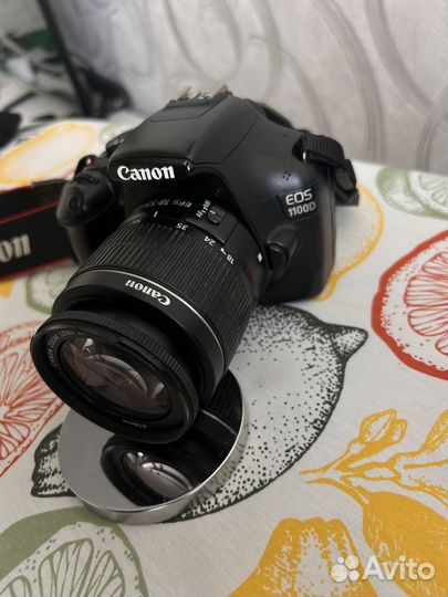 Зеркальный фотоаппарат canon 1100d