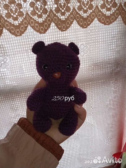 Вязаные игрушки ручной работы