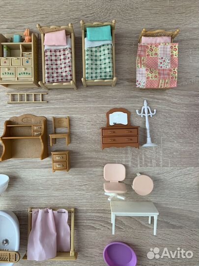 Игрушечная мебель для lps и sylvanian families