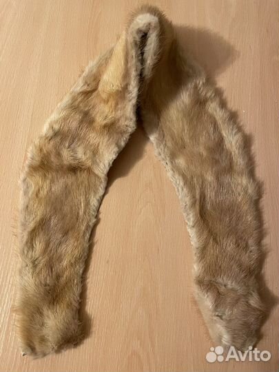 Меховой воротник норка