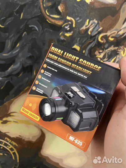 Лютый налобный фонарь