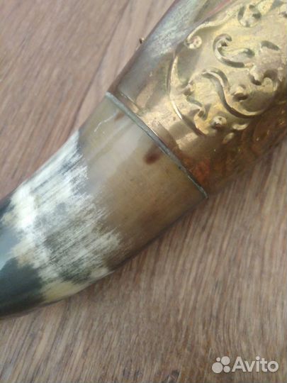 Рог сувенирный сосуд