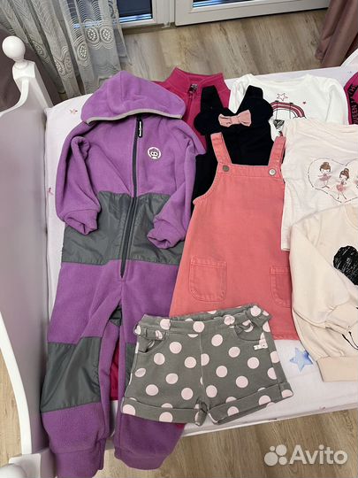 Вещи пакетом на девочку