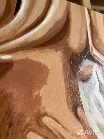 Картина акрил эротика