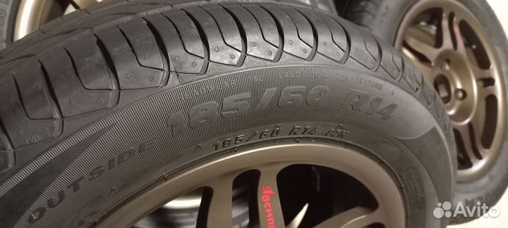 Колёса кованые всмпо + шины formula energy