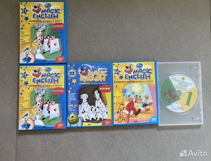 Обучающие DVD диски англицский язык