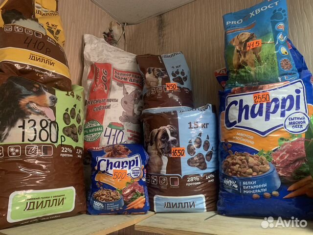 Корм для собак дилли