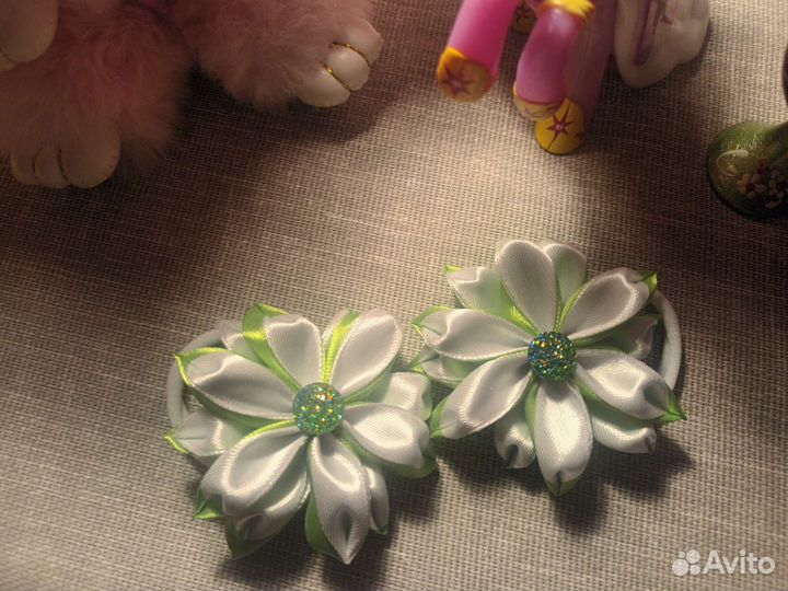 Резинки для волос ручной работы