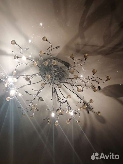 Люстра потолочная бу