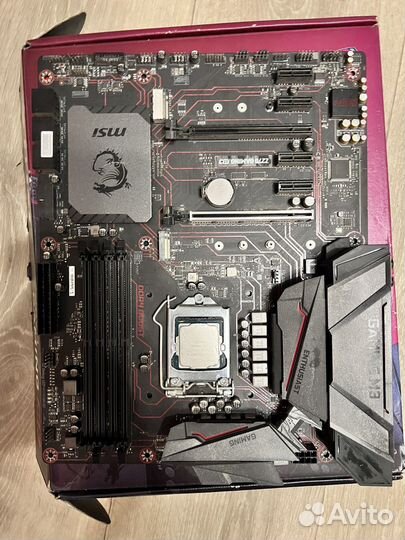 Материнская плата msi z270 gaming m 3