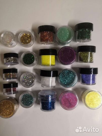 Блёстки для поделок, ногтей, маникюра