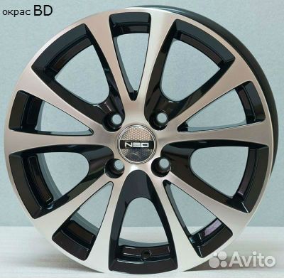 Диск NEO 509 6х15 PCD 4х100 ET 49 DIA 60,1 BD