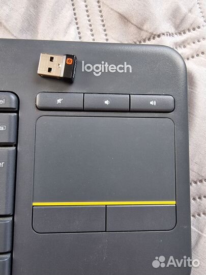 Клавиатура беспроводная Logitech k400 plus tv